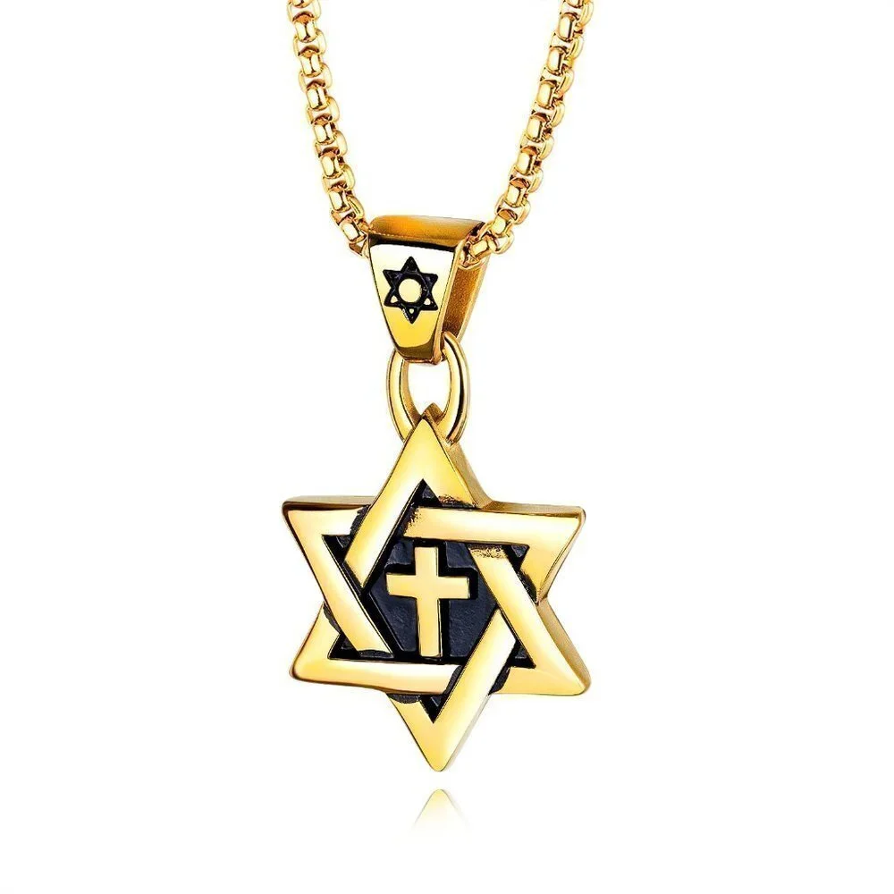 ❤️Retro surgical Star Pendant Necklace , N90201P109